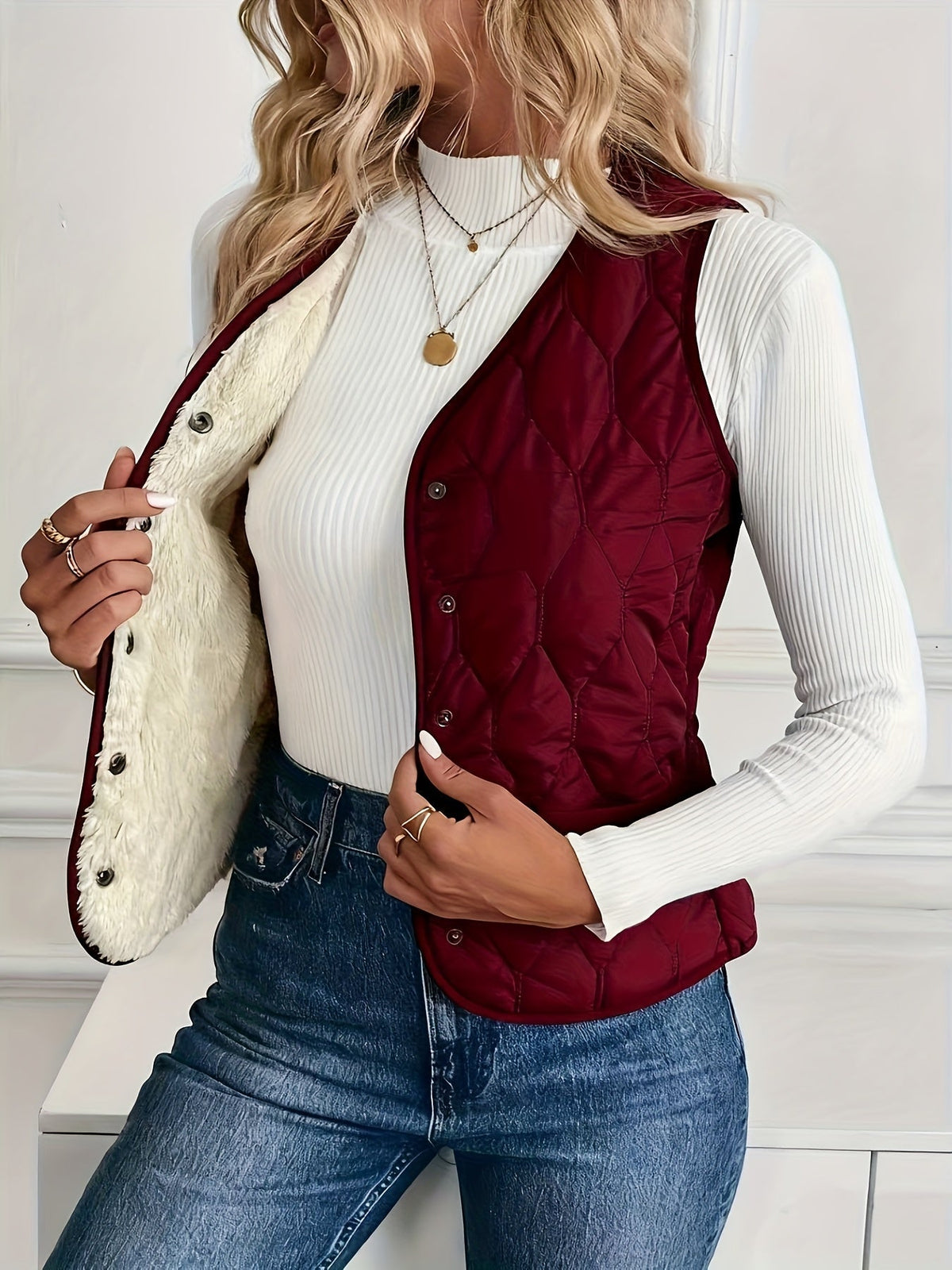 Gilet Bomber Matelassé