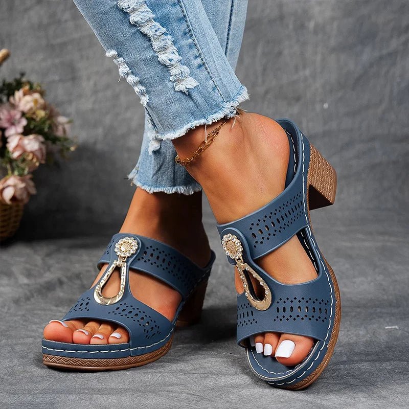Sandales Nelly Orthopédiques Chics & Confortables