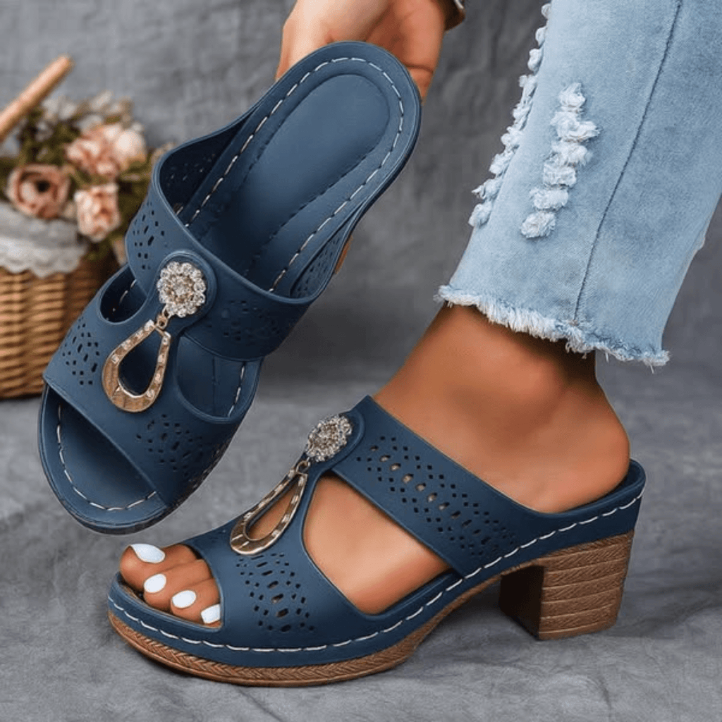 Sandales Nelly Orthopédiques Chics & Confortables