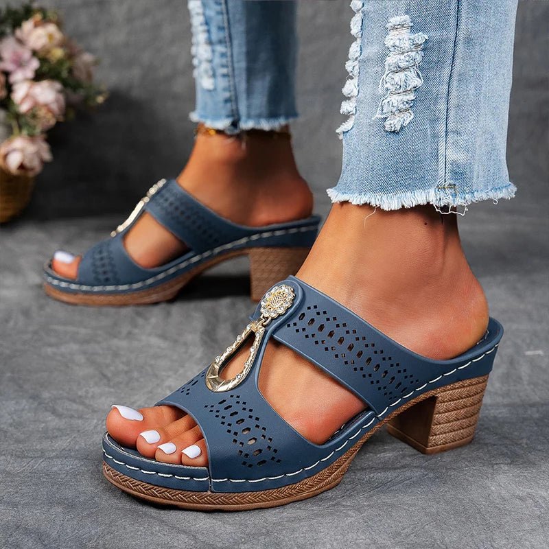 Sandales Nelly Orthopédiques Chics & Confortables