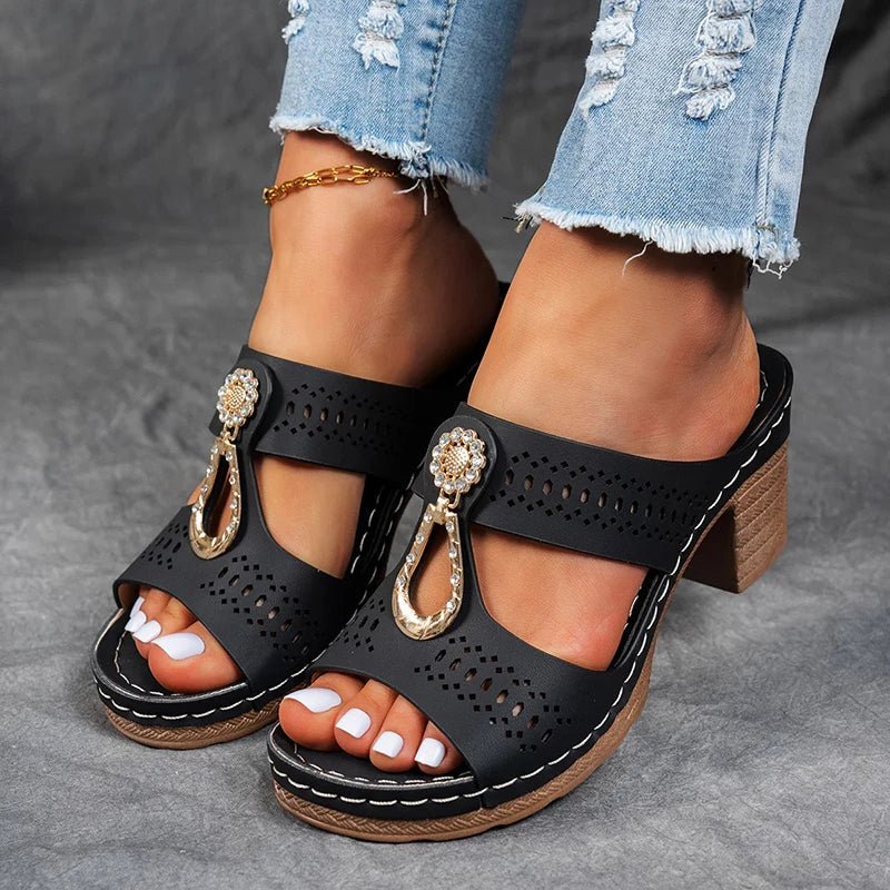 Sandales Nelly Orthopédiques Chics & Confortables