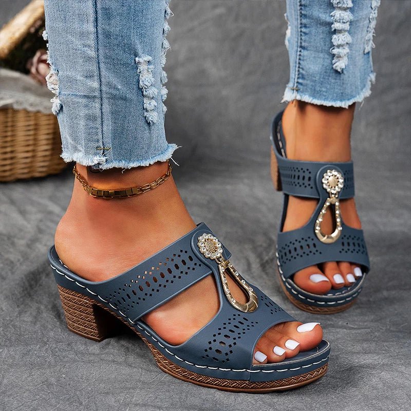 Sandales Nelly Orthopédiques Chics & Confortables