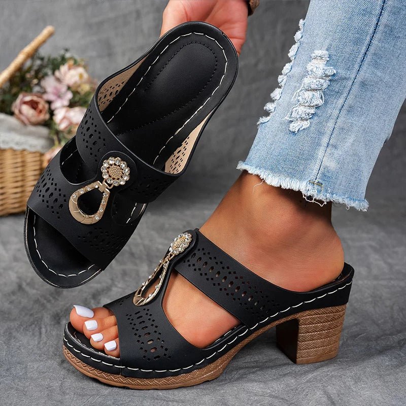 Sandales Nelly Orthopédiques Chics & Confortables