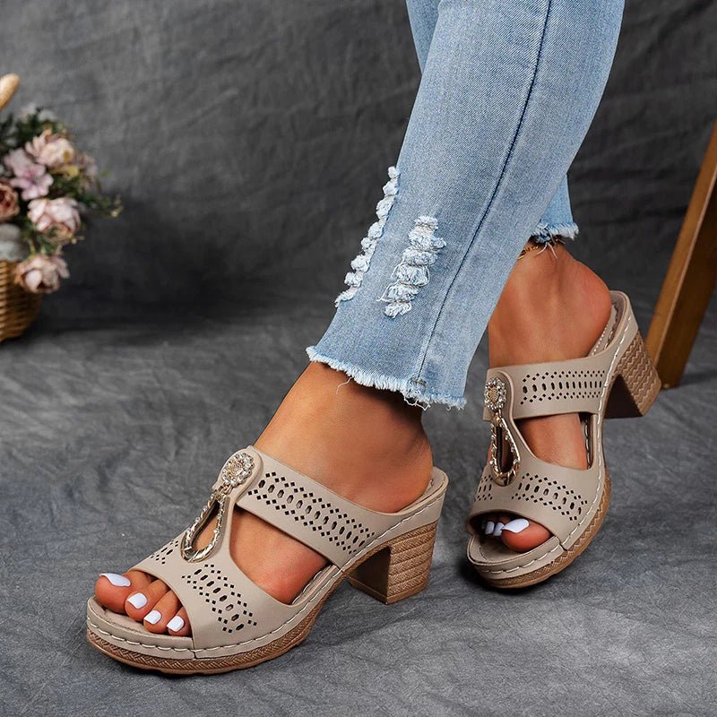 Sandales Nelly Orthopédiques Chics & Confortables