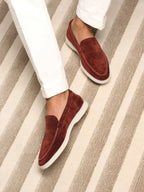 Classico | Mocassino Camoscio — Bordeaux
