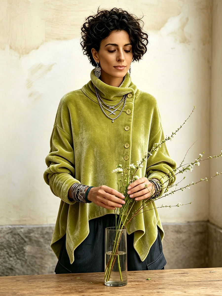 Pull Filou En Velours Doux