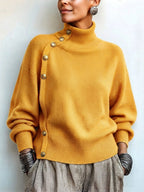 Pull Lima À Col Roulé Asymétrique