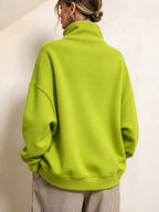 Pull Victorine À Col Montant Asymétrique