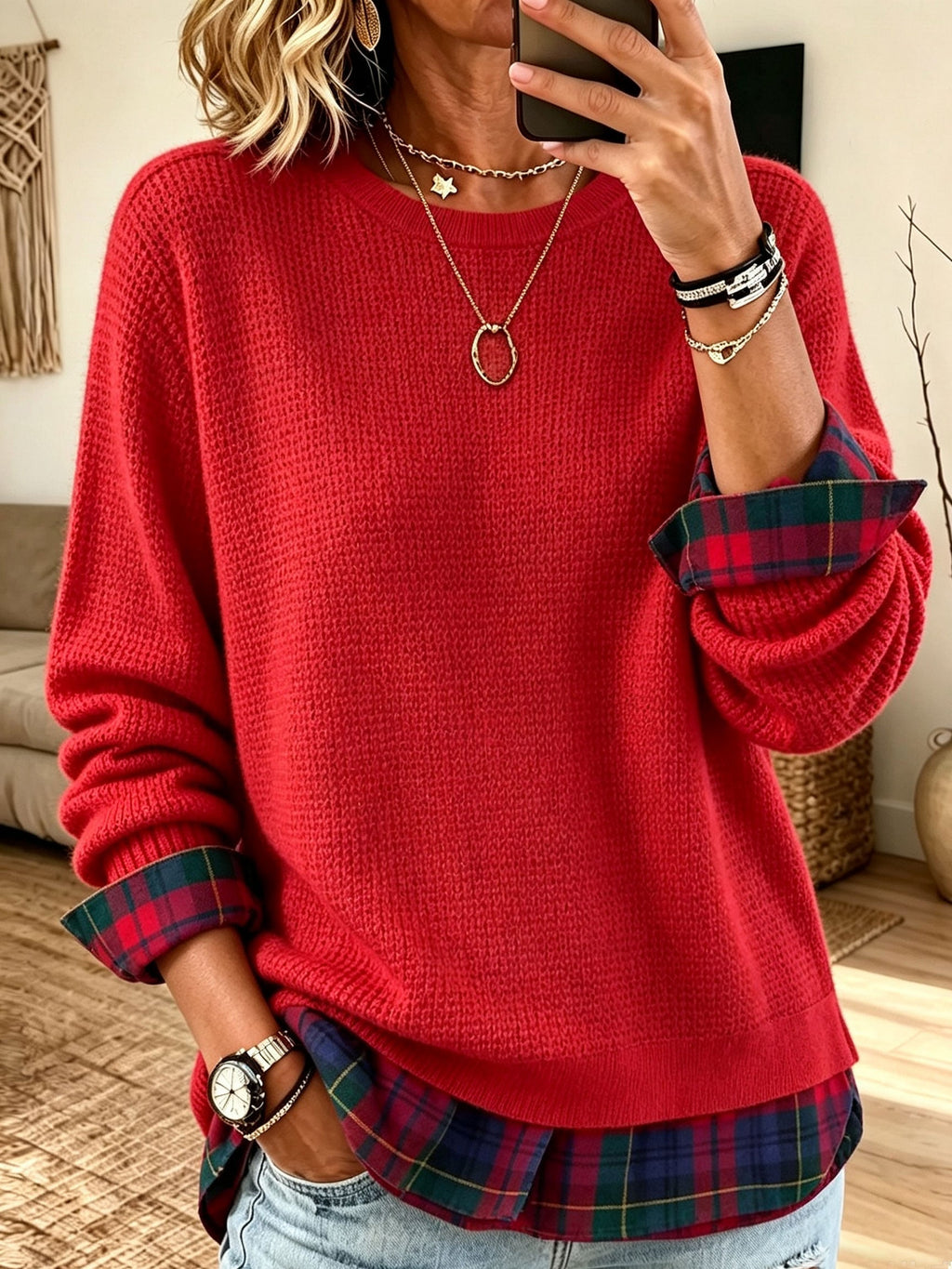 Pull Norah En Maille Avec Effet 2 Pièces