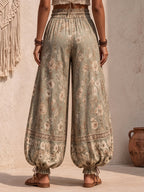 Pantalon Bali À Motifs Floraux En Dentelle