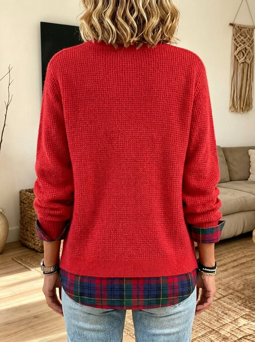 Pull Norah En Maille Avec Effet 2 Pièces