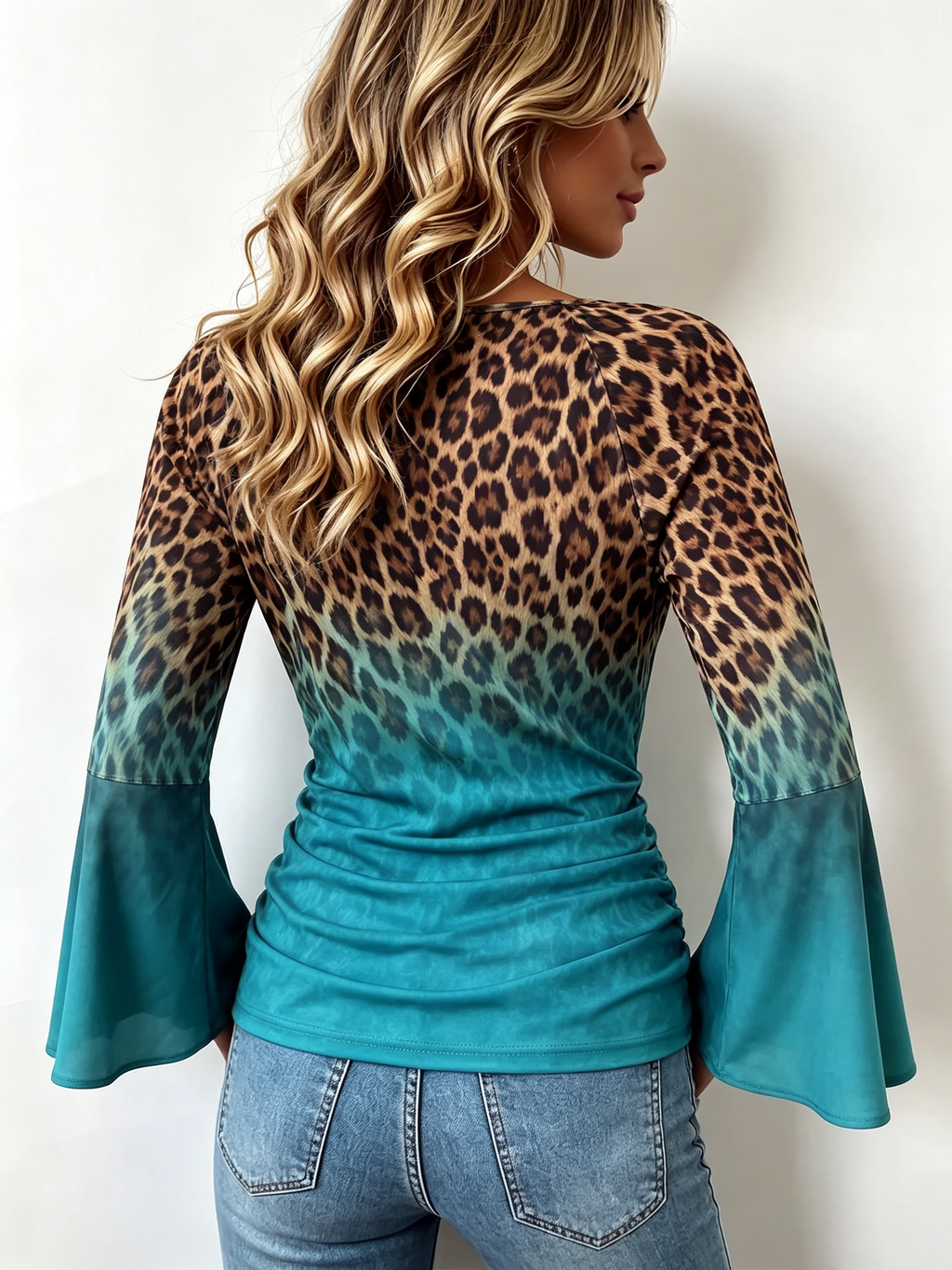 Top Flavie Léopard Ombré