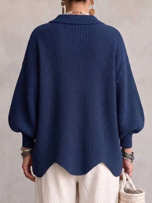 Cardigan Angèle Oversize En Maille