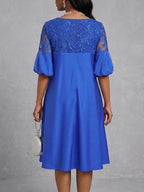 Robe Isabel Avec Manches Lanterne