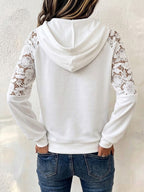 Sweat À Capuche Jolia En Dentelle