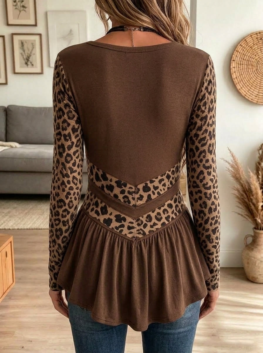 Pull Kiara À Manches Longues Avec Bas Évasé