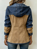 Veste À Capuche Fidji En Patchwork