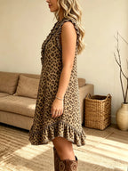 Robe Nairobi À Imprimé Léopard