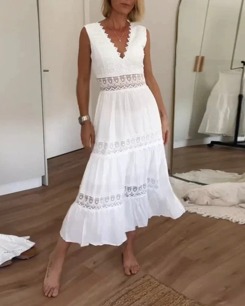 Robe Estivale Rosalia Longue & Élégante
