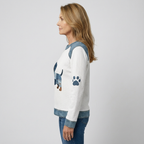Pull Leina En Coton & Denim