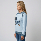 Pull Leina En Coton & Denim