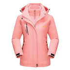 Manteau 3-en-1 Imperméable Avec Doublure En Polaire