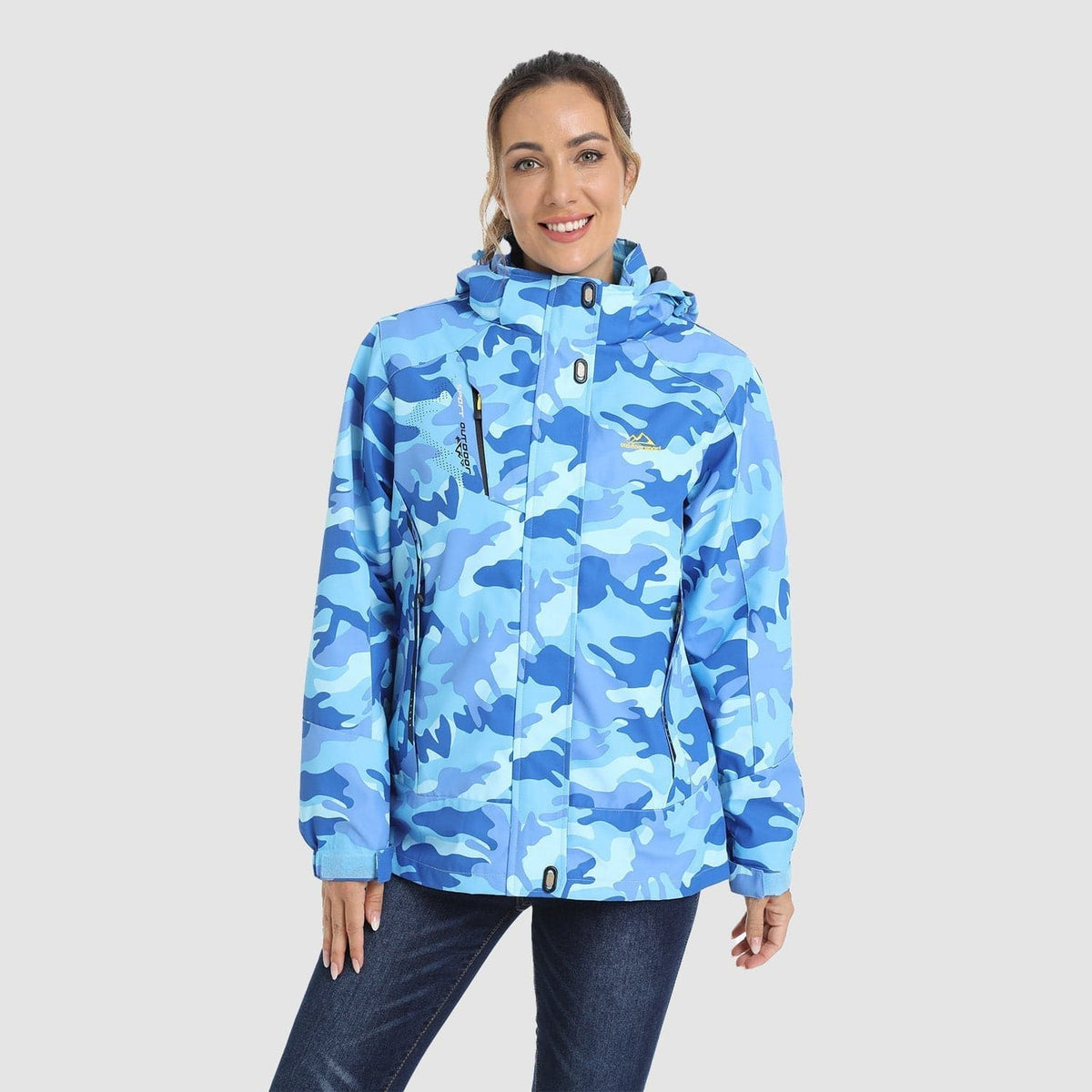 Manteau 3-en-1 Imperméable Avec Doublure En Polaire