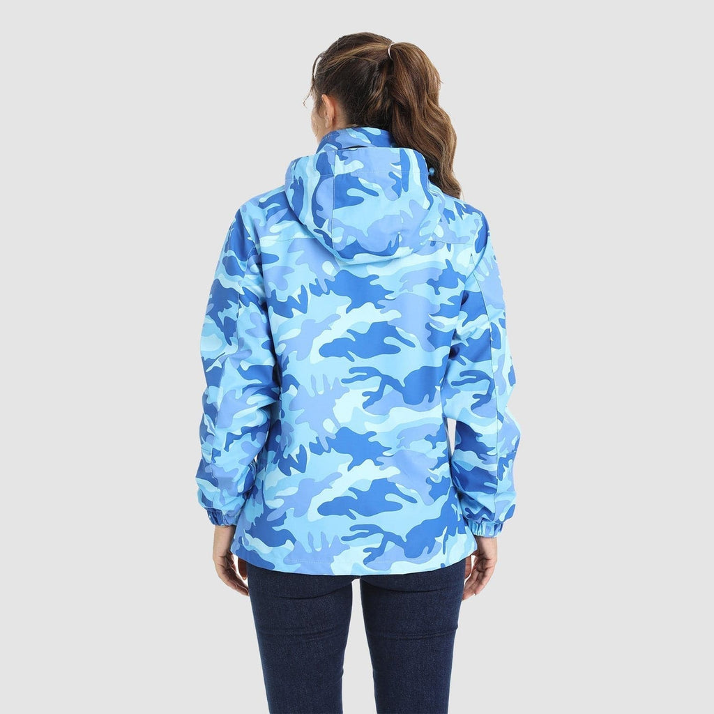 Manteau 3-en-1 Imperméable Avec Doublure En Polaire