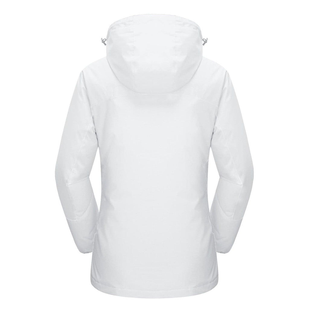 Manteau 3-en-1 Imperméable Avec Doublure En Polaire