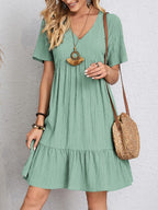 Robe Emira Mi-Longue Avec Cache-Ventre