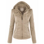 Gisèle – Veste en cuir élégante et robuste