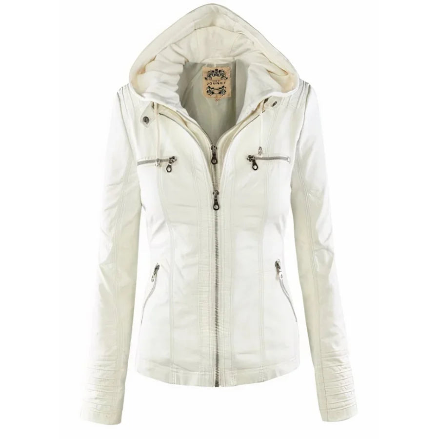 Gisèle – Veste en cuir élégante et robuste