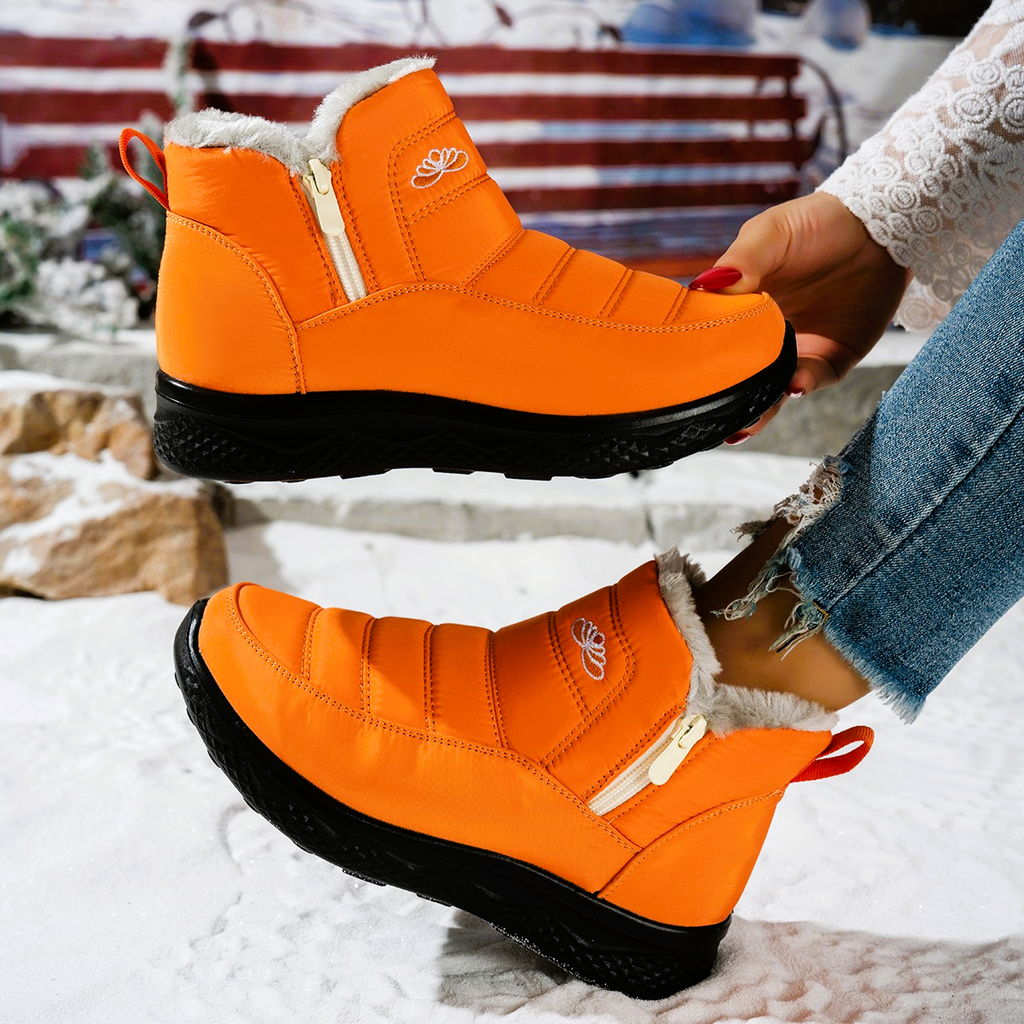 Bottines Everest Zippée En Polaire